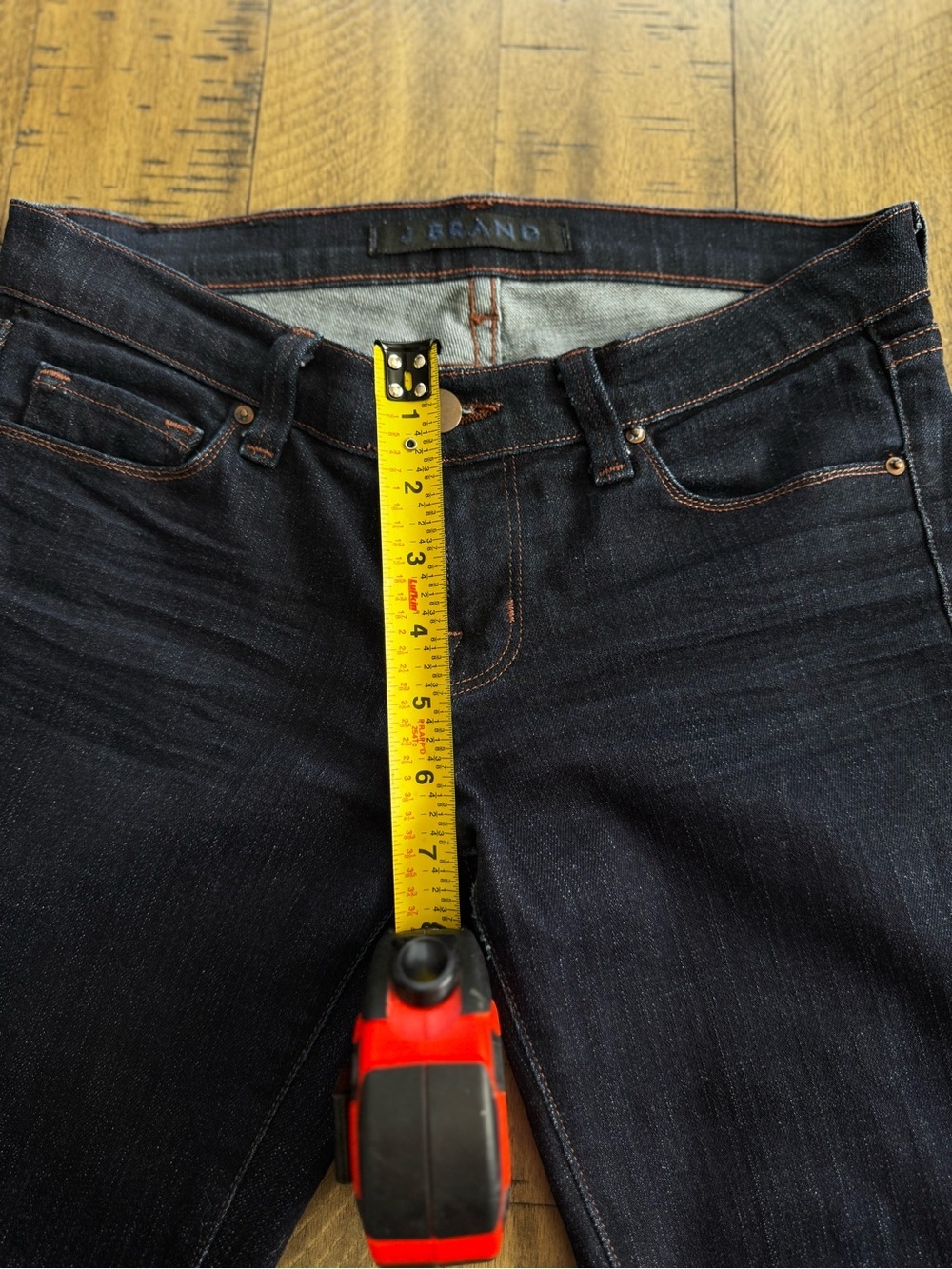 J Brand Dark Navy Ankle Slim Jeans - Picture 7 of 10